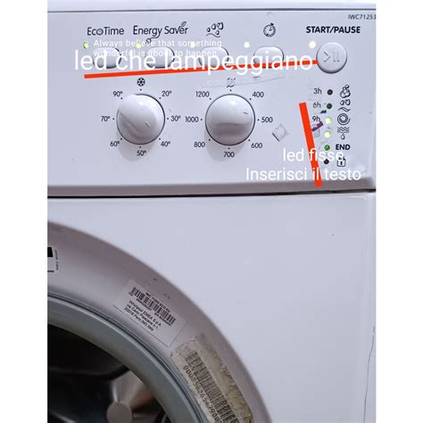 Manuale Indesit IWC 71253 ECO EU (Italiano .